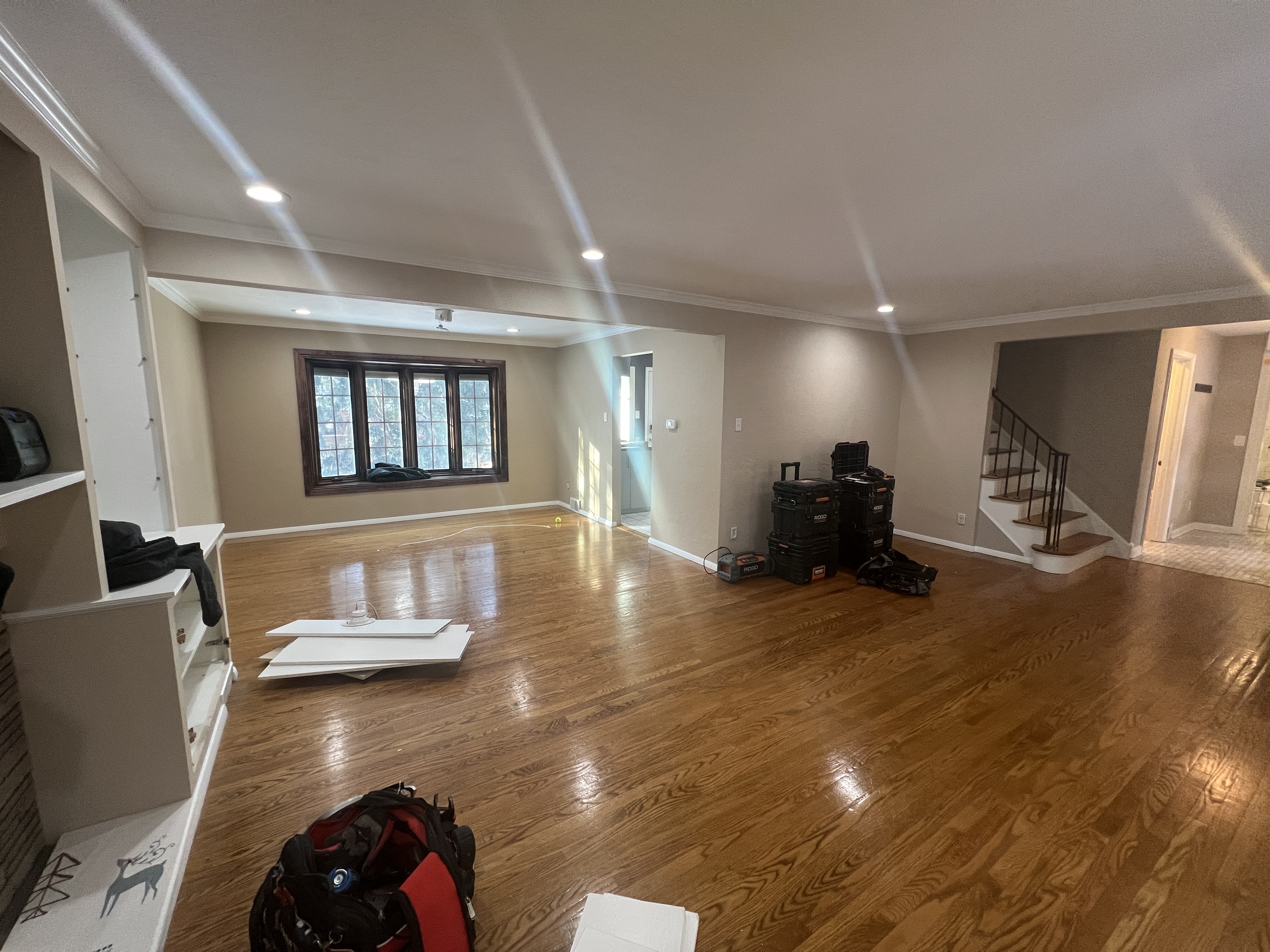 Great room before