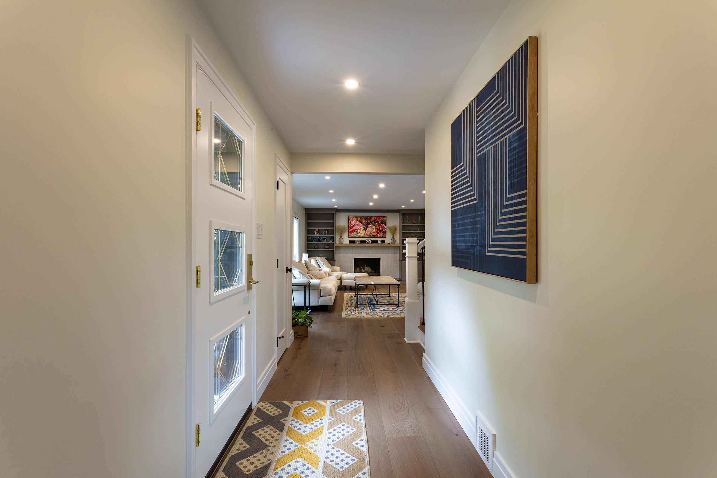 Entry hallway