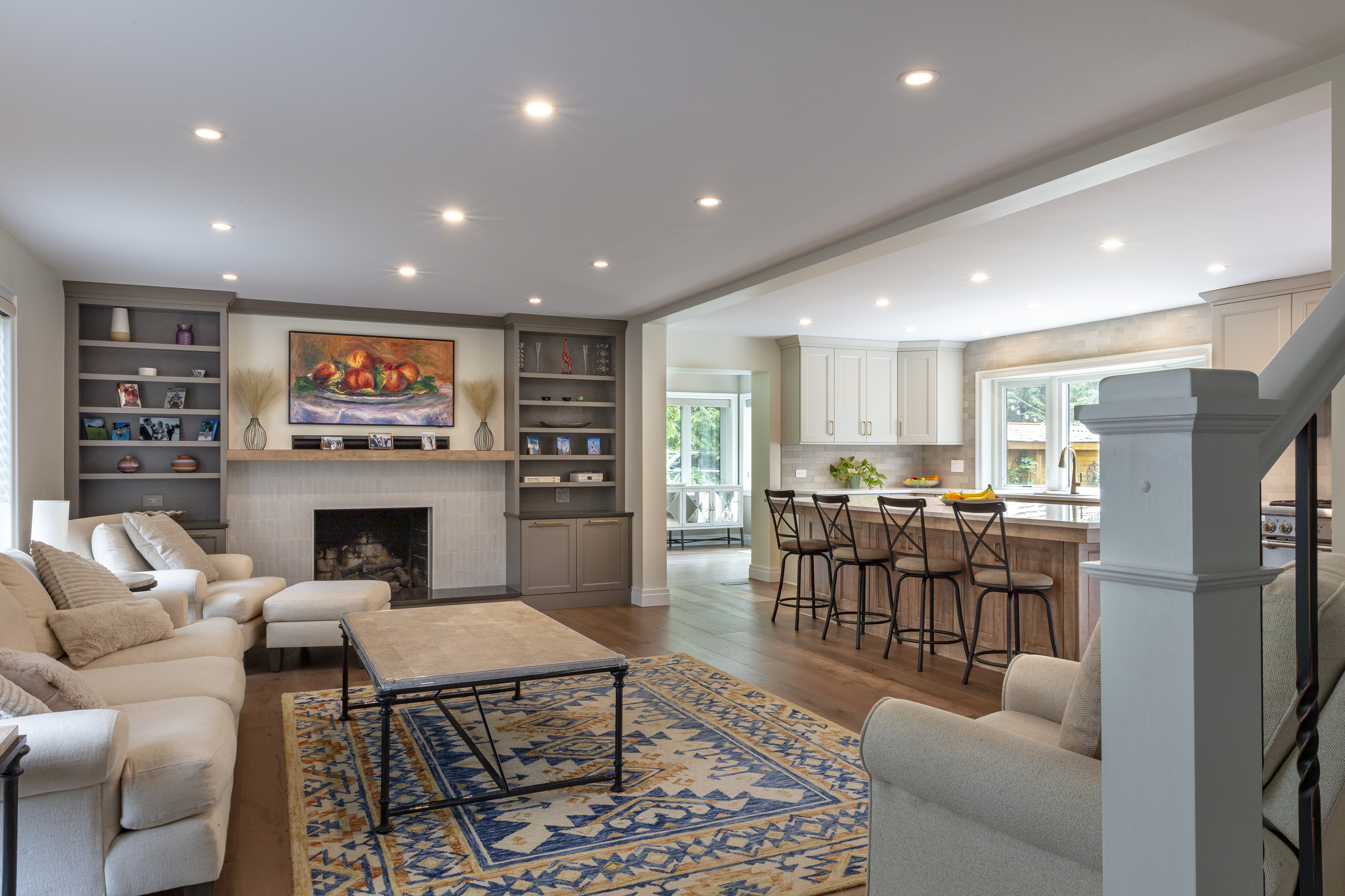 Open-concept great room